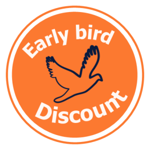 EARLY BIRD DISCOUNT